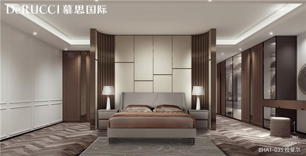 透过设计的视角，慕思国际打造当代美好且生动的卧室空间”